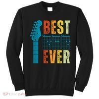 Guitarist Father Best Dad Ever Retro Gift Sweatshirt thumb 0
