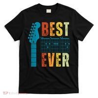 Guitarist Father Best Dad Ever Retro Gift T-Shirt thumb 0