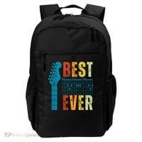 Guitarist Father Best Dad Ever Retro Gift Backpack thumb 0