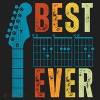 Guitarist Father Best Dad Ever Retro Gift Beanie thumb 2