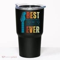 Guitarist Father Best Dad Ever Retro Gift Tumbler thumb 0