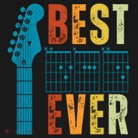 Guitarist Father Best Dad Ever Retro Gift Visor thumb 3