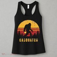Gasquatch Funny Bigfoot Farting Sasquatch Believer Fart Yeti Women's Tank Top thumb 3