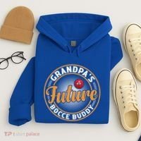 GrandpaS Future Bocce Buddy Boccia Bocce Ball Player Gift Hoodie thumb 4