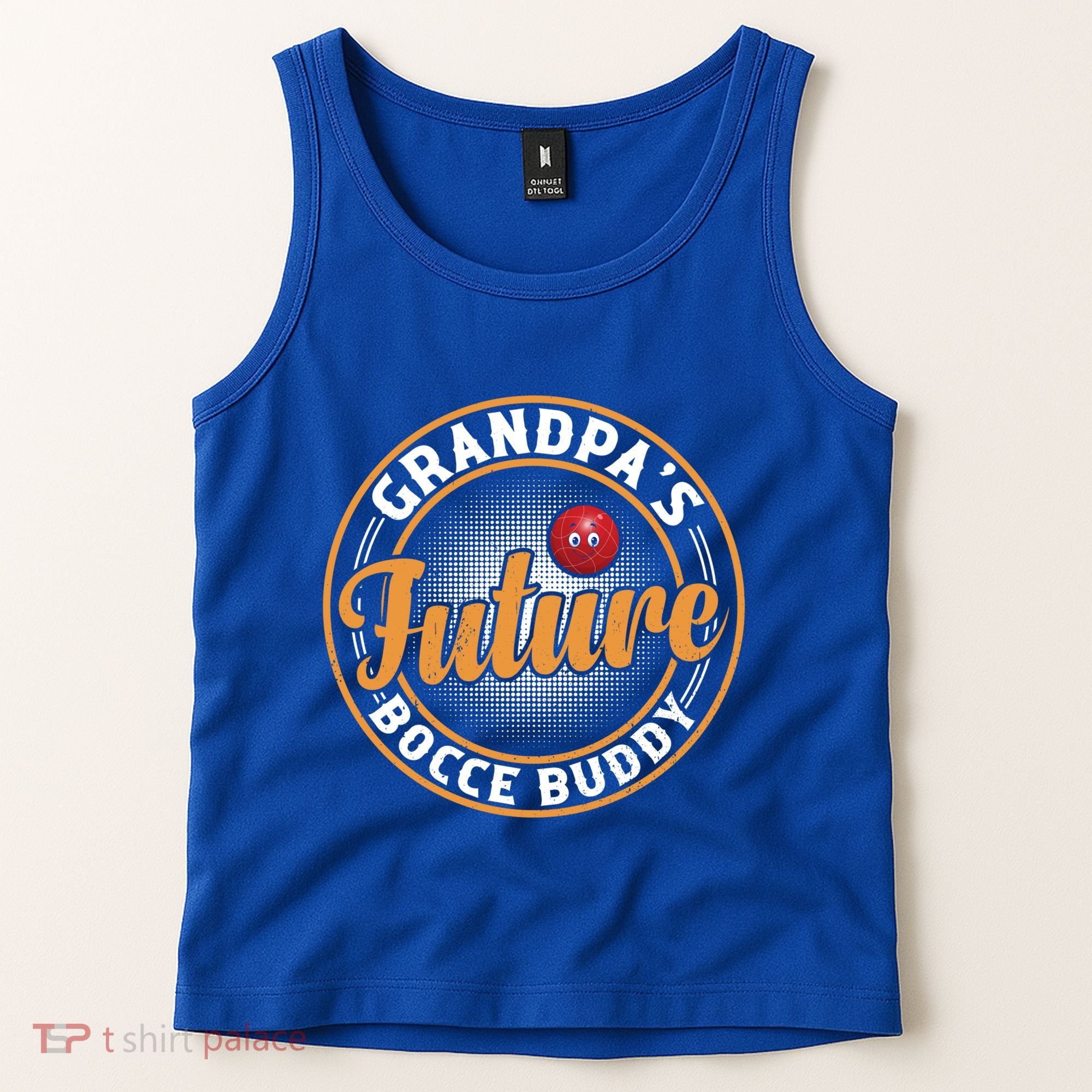 GrandpaS Future Bocce Buddy Boccia Bocce Ball Player Gift Tank Top