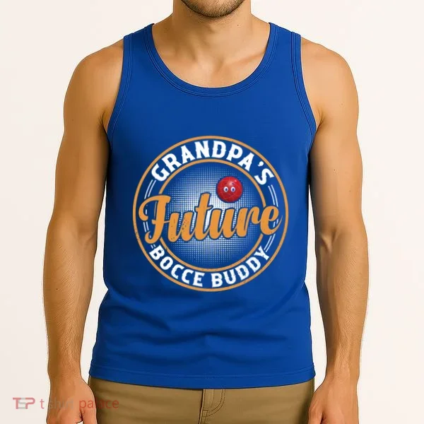 GrandpaS Future Bocce Buddy Boccia Bocce Ball Player Gift Tank Top