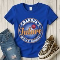 GrandpaS Future Bocce Buddy Boccia Bocce Ball Player Gift Women's T-Shirt thumb 3