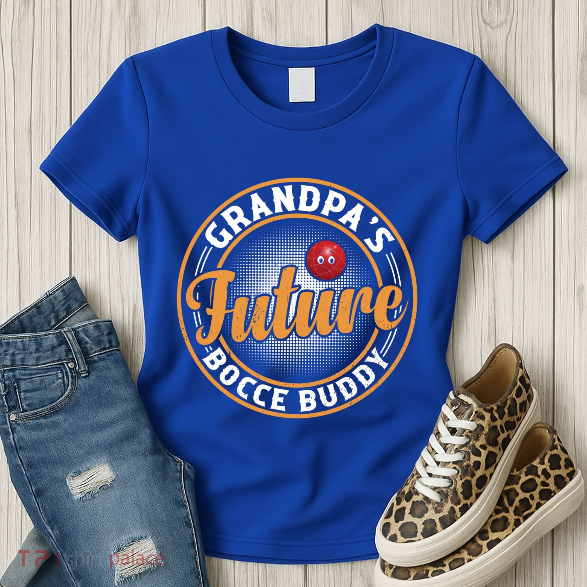 GrandpaS Future Bocce Buddy Boccia Bocce Ball Player Gift Women's T-Shirt