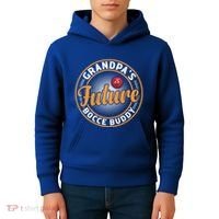 GrandpaS Future Bocce Buddy Boccia Bocce Ball Player Gift Kids Hoodie thumb 4