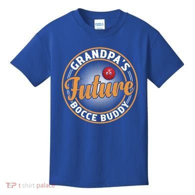 GrandpaS Future Bocce Buddy Boccia Bocce Ball Player Gift Kids T-Shirt