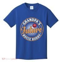 GrandpaS Future Bocce Buddy Boccia Bocce Ball Player Gift Kids T-Shirt thumb 0