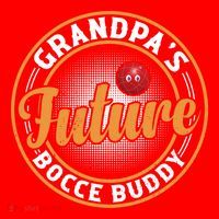 GrandpaS Future Bocce Buddy Boccia Bocce Ball Player Gift Santa Hat thumb 1