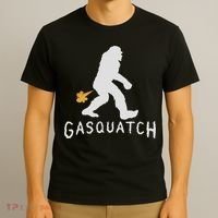 Gasquatch Funny Bigfoot Farting Gassy Sasquatch Fart T-Shirt thumb 3