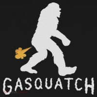 Gasquatch Funny Bigfoot Farting Gassy Sasquatch Fart T-Shirt thumb 7