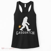 Gasquatch Funny Bigfoot Farting Gassy Sasquatch Fart Women's Tank Top thumb 0