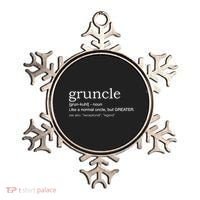  Gruncle for best uncle Ornament thumb 0