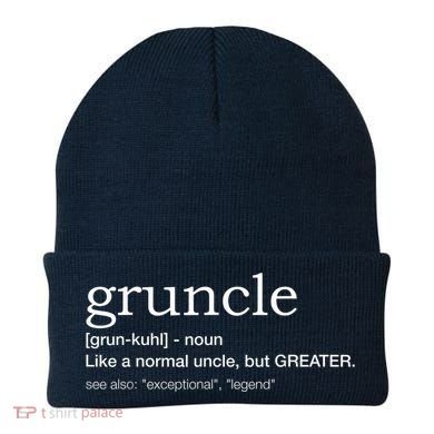  Gruncle for best uncle Beanie
