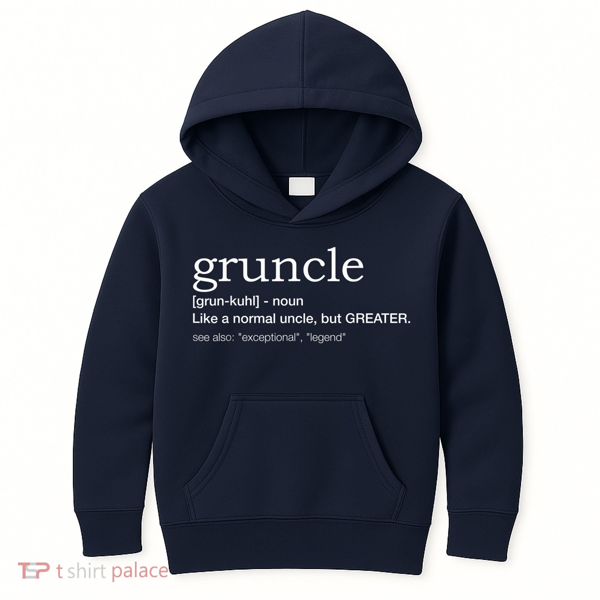  Gruncle for best uncle Kids Hoodie