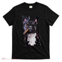 , Gangster French Bull Dog Smoking Cigar, Bad Dog T-Shirt thumb 0