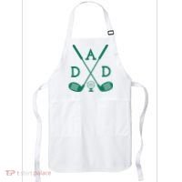 Golf First Birthday Dad Hole In One Golf Sport Matching Apron thumb 0