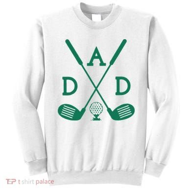 Golf First Birthday Dad Hole In One Golf Sport Matching Sweatshirt