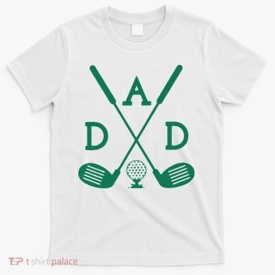 Golf First Birthday Dad Hole In One Golf Sport Matching T-Shirt