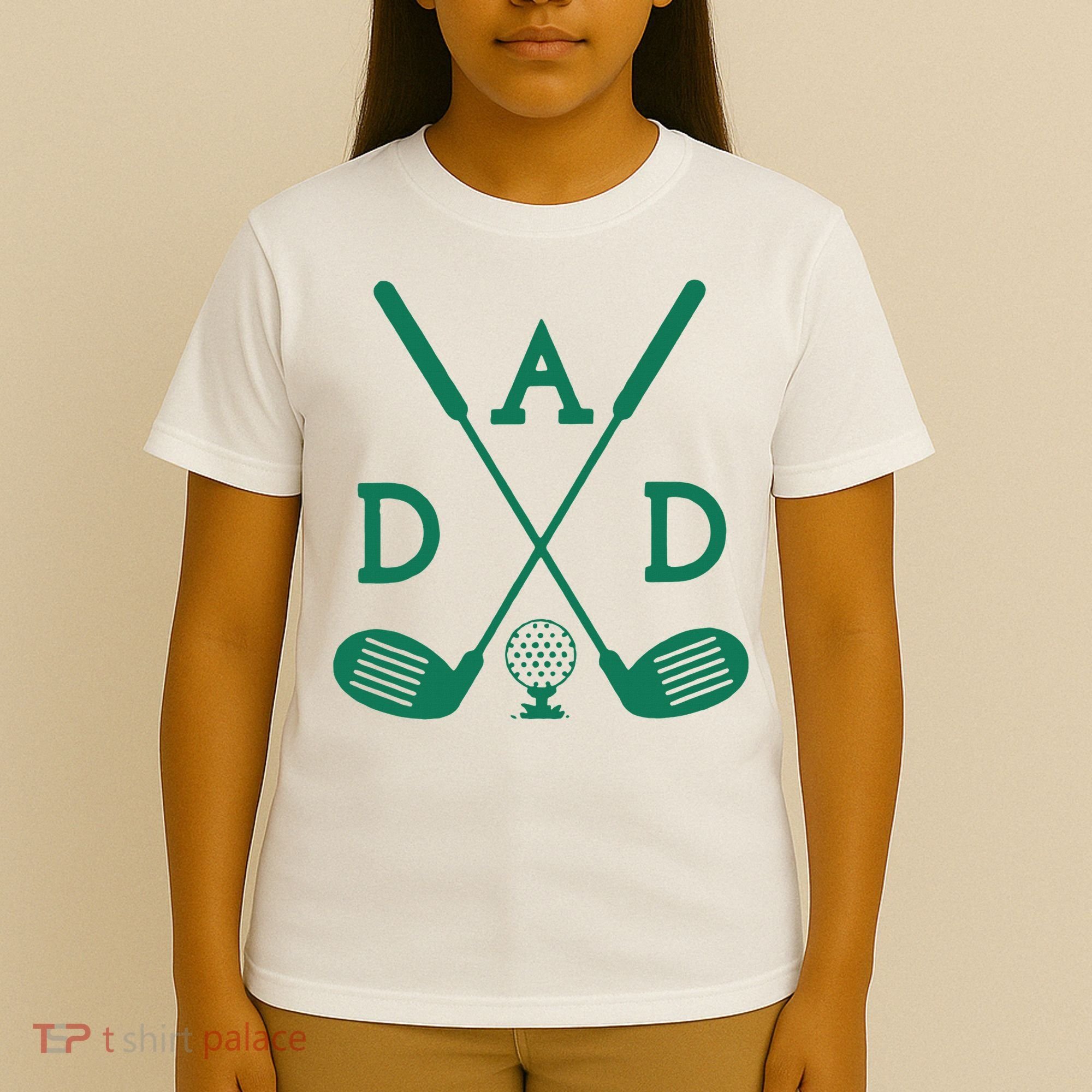 Golf First Birthday Dad Hole In One Golf Sport Matching T-Shirt