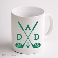 Golf First Birthday Dad Hole In One Golf Sport Matching Coffee Mug thumb 1