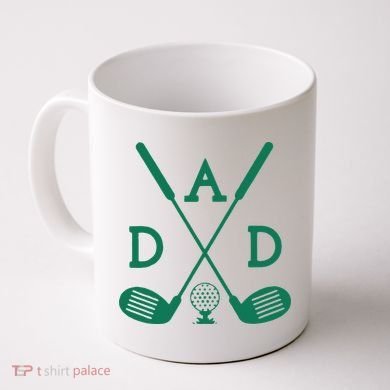 Golf First Birthday Dad Hole In One Golf Sport Matching Coffee Mug