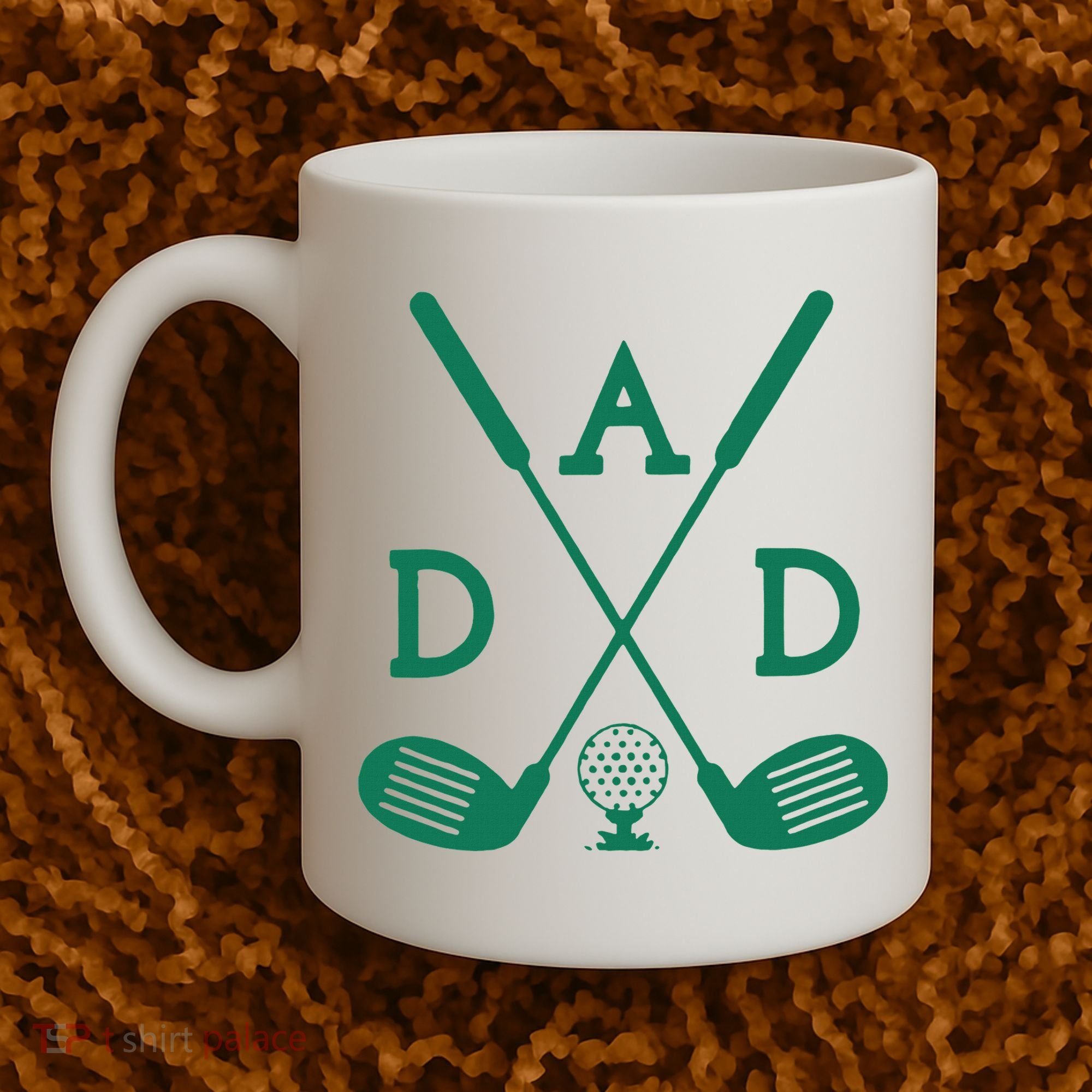 Golf First Birthday Dad Hole In One Golf Sport Matching Coffee Mug