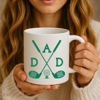 Golf First Birthday Dad Hole In One Golf Sport Matching Coffee Mug thumb 3
