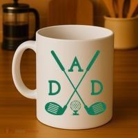 Golf First Birthday Dad Hole In One Golf Sport Matching Coffee Mug thumb 4