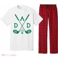 Golf First Birthday Dad Hole In One Golf Sport Matching Pajama Set thumb 0