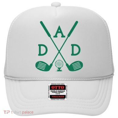 Golf First Birthday Dad Hole In One Golf Sport Matching Hat