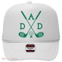 Golf First Birthday Dad Hole In One Golf Sport Matching Hat thumb 0