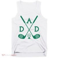 Golf First Birthday Dad Hole In One Golf Sport Matching Tank Top thumb 0