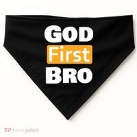 God First Bro USA-Made Doggie Bandana thumb 0