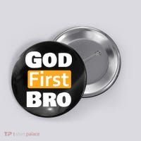 God First Bro Button thumb 0