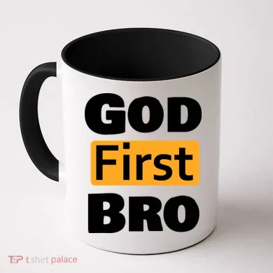God First Bro Coffee Mug