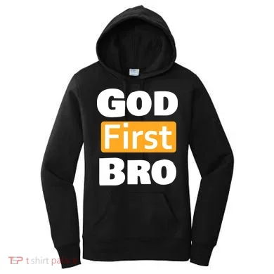 God First Bro Women's Hoodie