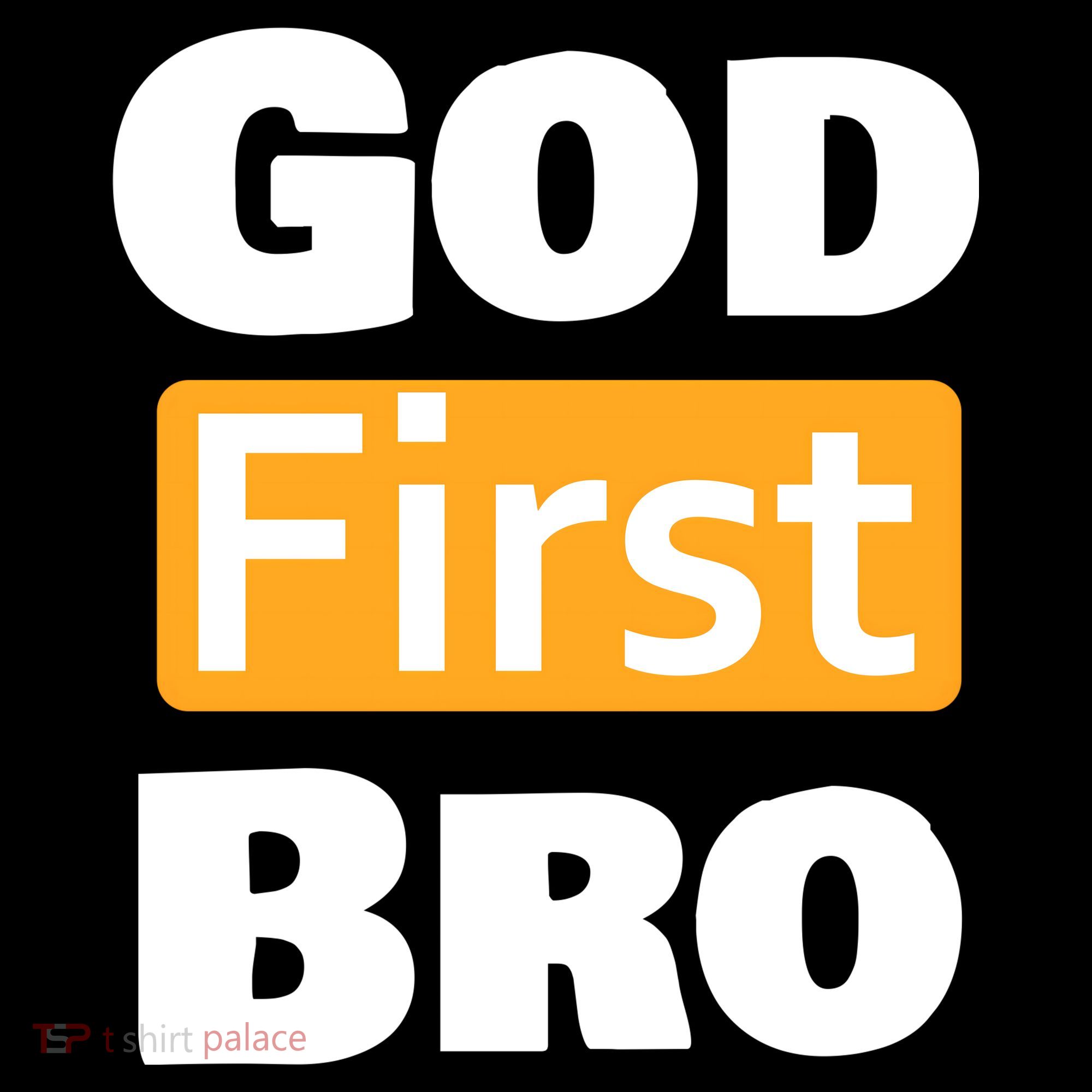 God First Bro Women's Hoodie