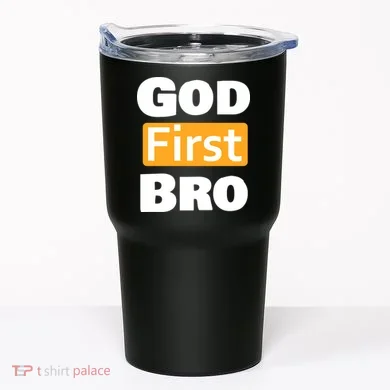 God First Bro Tumbler