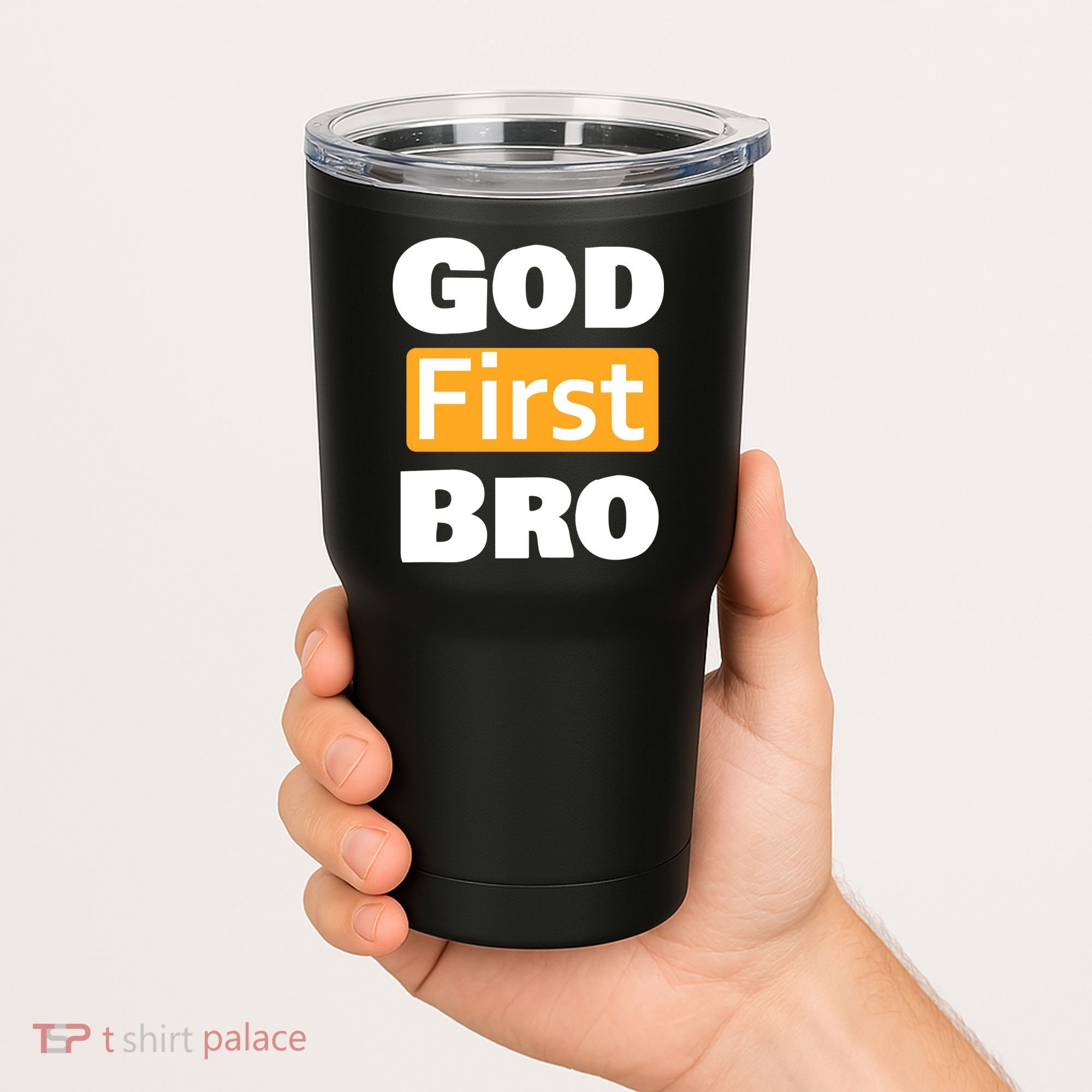 God First Bro Tumbler