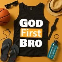 God First Bro Tank Top thumb 4
