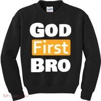 God First Bro Kids Sweatshirt thumb 0