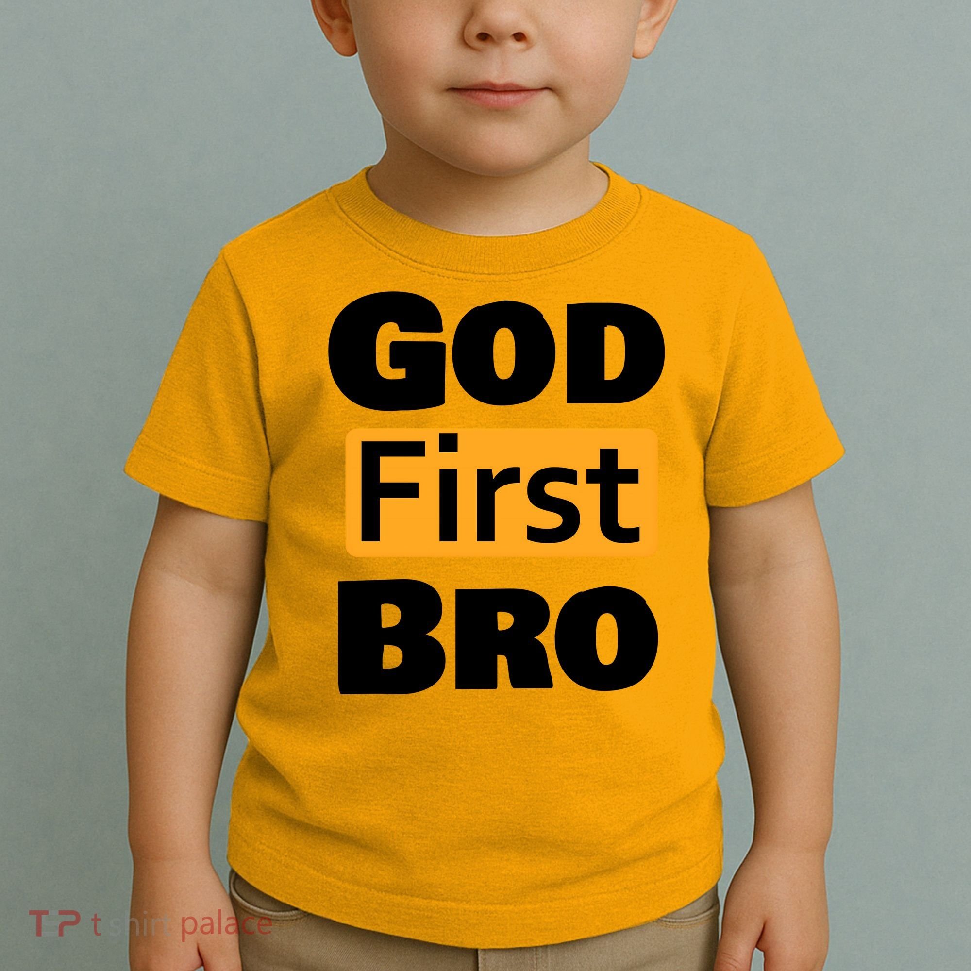 God First Bro Toddler T-Shirt