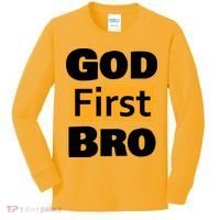 God First Bro Kids Long Sleeve Shirt thumb 0