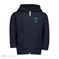 Gymnastics for Boy | Gymnastics Toddler Zip Fleece Hoodie thumb 0