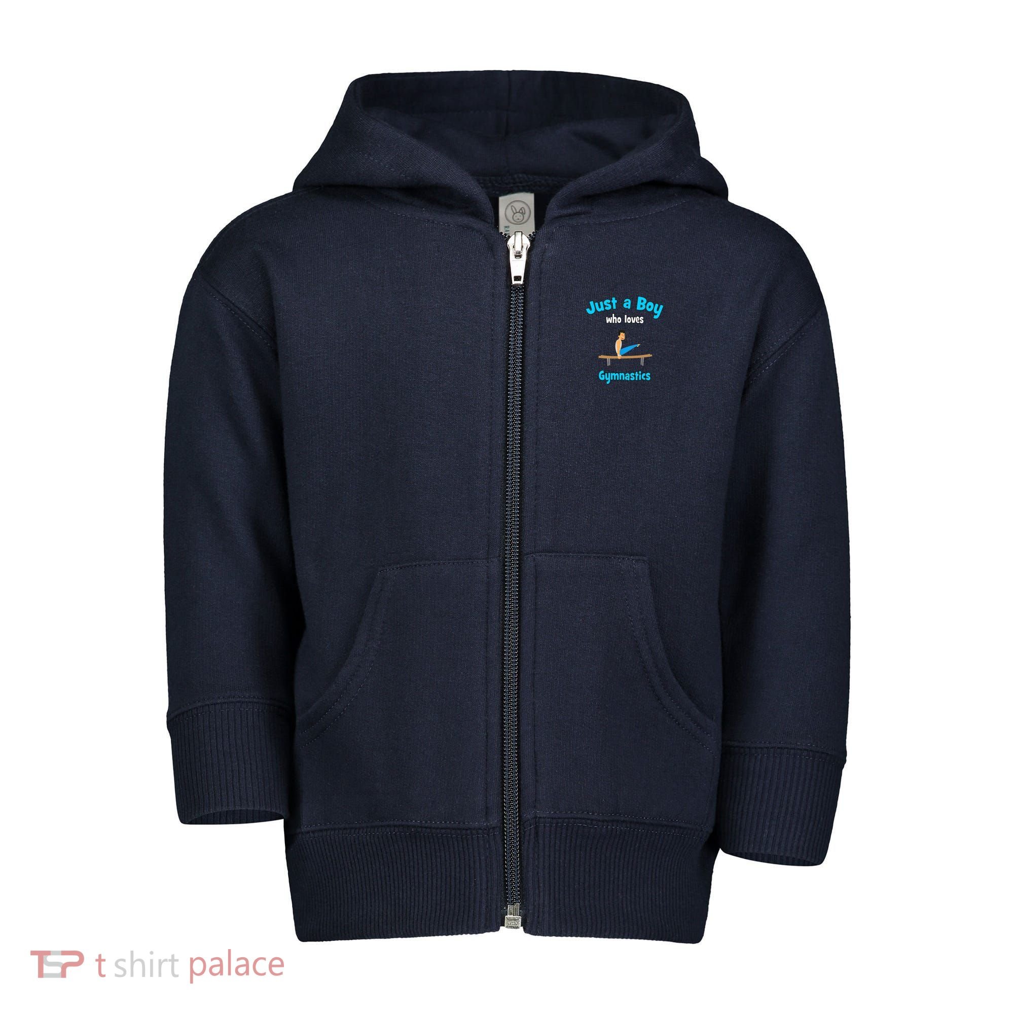 Gymnastics for Boy | Gymnastics Toddler Zip Fleece Hoodie