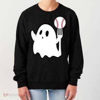 Ghost Forkball Baseball Pitch Fork Ball K Strikeout Women's Sweatshirt